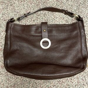 Heys leather shoulder purse